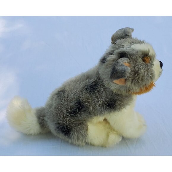 Bearington Collection Plush Puppy Dog 11" Stuffed Animal plus 4" Tail - Picture 3 of 10